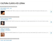 Tablet Screenshot of culturaclasicaieslerma.blogspot.com