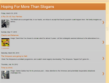 Tablet Screenshot of hopingformorethanslogans.blogspot.com