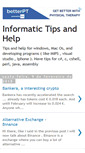 Mobile Screenshot of informatictips.blogspot.com