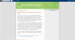 Desktop Screenshot of batterylaptops.blogspot.com