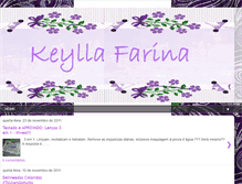 Tablet Screenshot of keyllafarina.blogspot.com