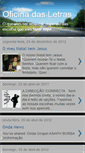 Mobile Screenshot of oficinadasletras.blogspot.com