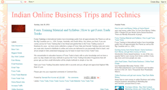 Desktop Screenshot of online-business-trips.blogspot.com