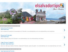 Tablet Screenshot of elsalvadortips.blogspot.com