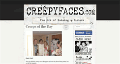Desktop Screenshot of creepyfaces.blogspot.com