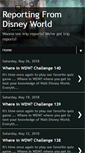 Mobile Screenshot of disneyworldreports.blogspot.com