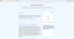 Desktop Screenshot of anneelliot.blogspot.com