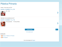 Tablet Screenshot of plasticandoenclase1.blogspot.com