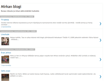Tablet Screenshot of mirkanblogi.blogspot.com