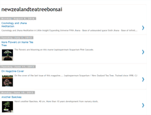 Tablet Screenshot of newzealandteatreebonsai.blogspot.com
