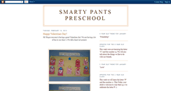 Desktop Screenshot of mysmartypantspreschool.blogspot.com