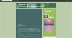 Desktop Screenshot of anxietyandme.blogspot.com