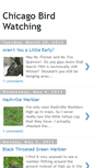 Mobile Screenshot of chicagobirdwatcher.blogspot.com