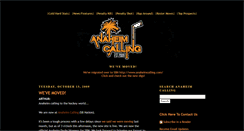 Desktop Screenshot of anaheimcalling.blogspot.com