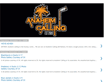 Tablet Screenshot of anaheimcalling.blogspot.com