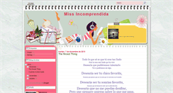 Desktop Screenshot of misssincomprendida.blogspot.com