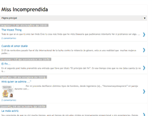 Tablet Screenshot of misssincomprendida.blogspot.com