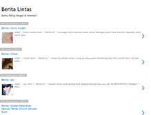 Tablet Screenshot of berita-lintas.blogspot.com