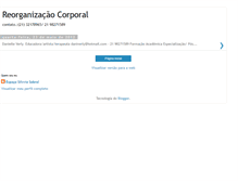 Tablet Screenshot of corporeorganizado.blogspot.com