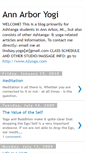 Mobile Screenshot of annarboryogi.blogspot.com