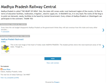 Tablet Screenshot of madhyapradeshrailwaycentral.blogspot.com