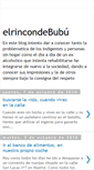 Mobile Screenshot of elrincondebubu.blogspot.com