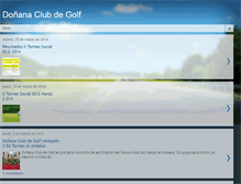 Tablet Screenshot of donanaclubdegolf.blogspot.com