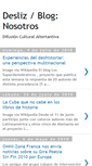 Mobile Screenshot of desliznosotros.blogspot.com