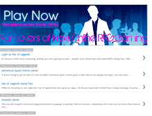 Tablet Screenshot of onlinegamesfreerpg.blogspot.com