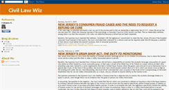 Desktop Screenshot of civil-law-wiz.blogspot.com