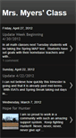 Mobile Screenshot of mrsmyersmath.blogspot.com