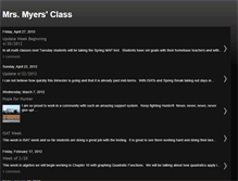 Tablet Screenshot of mrsmyersmath.blogspot.com