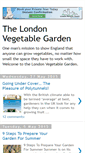 Mobile Screenshot of londonvegetablegarden.blogspot.com