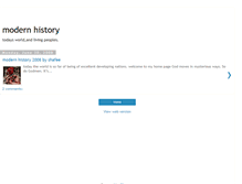 Tablet Screenshot of modernhistory2008.blogspot.com