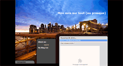 Desktop Screenshot of monavissurtoutoupresque.blogspot.com