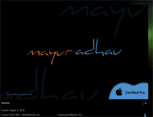 Tablet Screenshot of mayurdigitalworks.blogspot.com