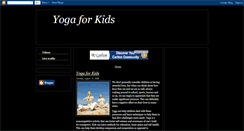 Desktop Screenshot of childrenyoga.blogspot.com