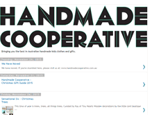 Tablet Screenshot of handmadecooperative.blogspot.com