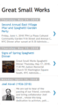 Mobile Screenshot of greatsmallworks.blogspot.com