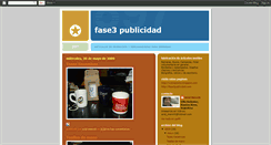 Desktop Screenshot of fase3publicidad.blogspot.com