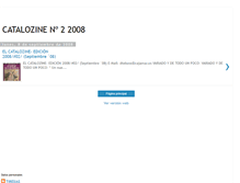 Tablet Screenshot of catalozine2008dos.blogspot.com