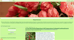 Desktop Screenshot of plantpreview.blogspot.com