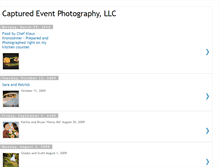 Tablet Screenshot of captured-event.blogspot.com
