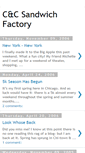 Mobile Screenshot of cncsandwichfactory.blogspot.com