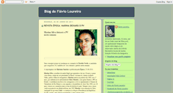 Desktop Screenshot of blogdoflavioloureiro.blogspot.com