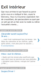 Mobile Screenshot of exilinterieur.blogspot.com