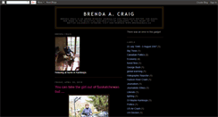 Desktop Screenshot of brendacraigjournalist.blogspot.com