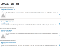 Tablet Screenshot of cornwallparkpost.blogspot.com