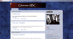 Desktop Screenshot of gitaroweabc.blogspot.com