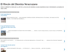 Tablet Screenshot of elrincondeldiexistaveracruzano.blogspot.com
